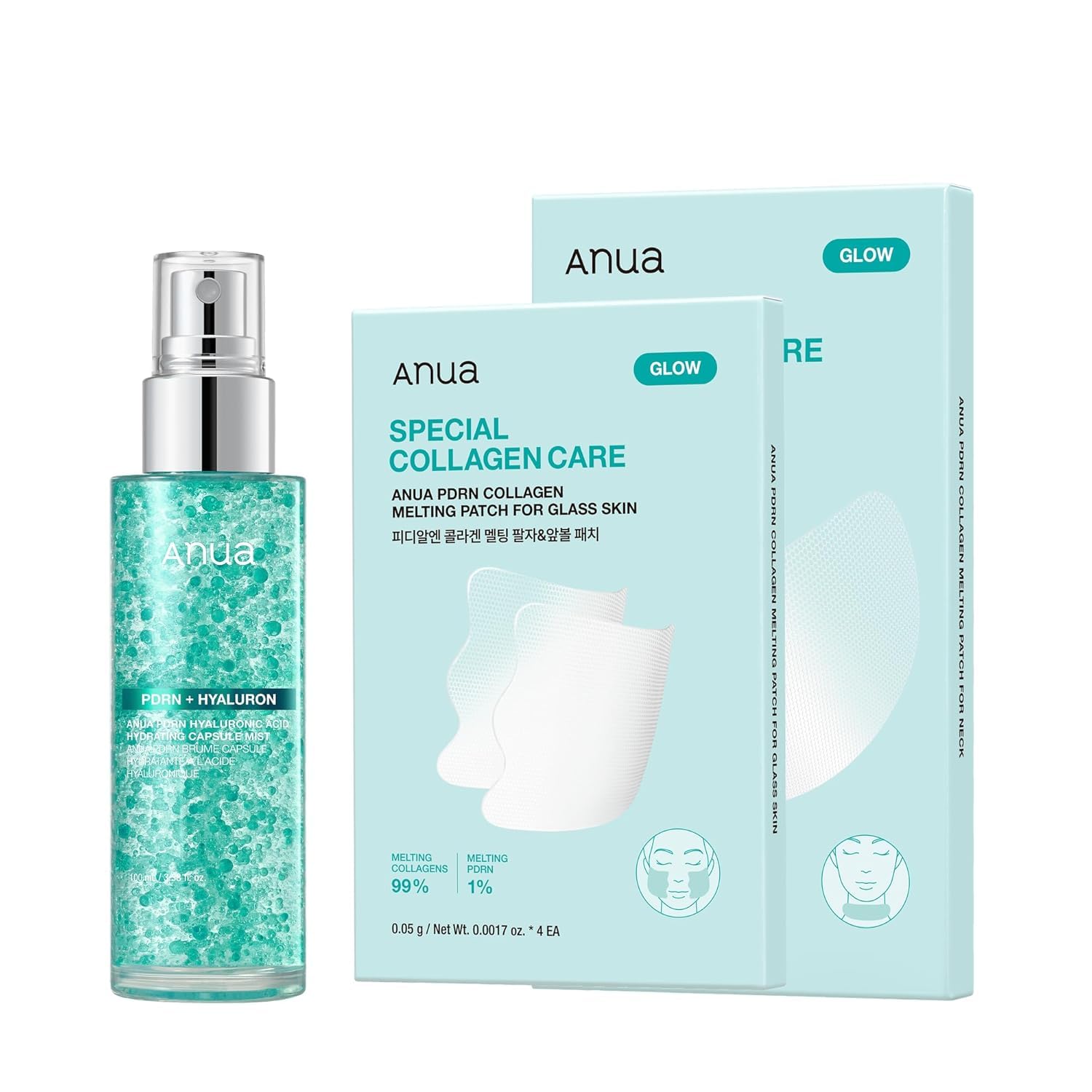 Anua PDRN Collagen Plumping & Firming Care Set - Product Imagery