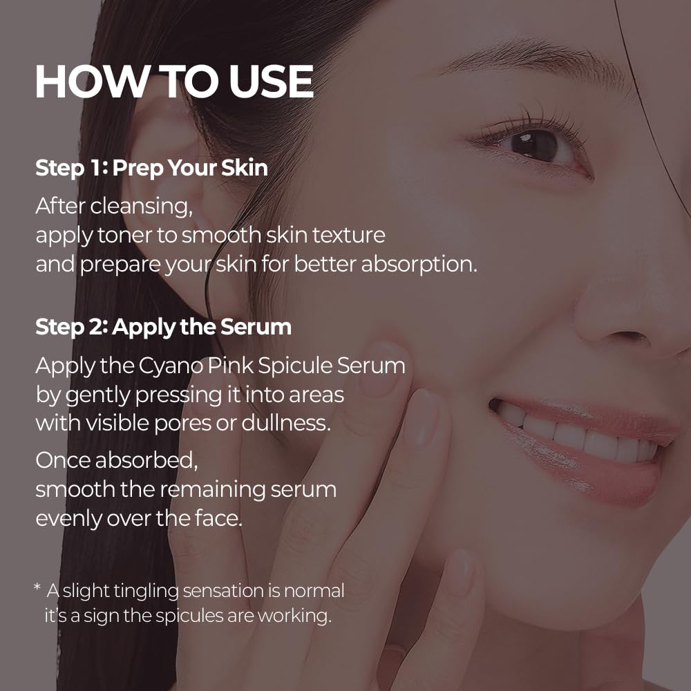 Dr.Melaxin Cyano Pink Spicule Serum Vitamin B12 Pore Refine