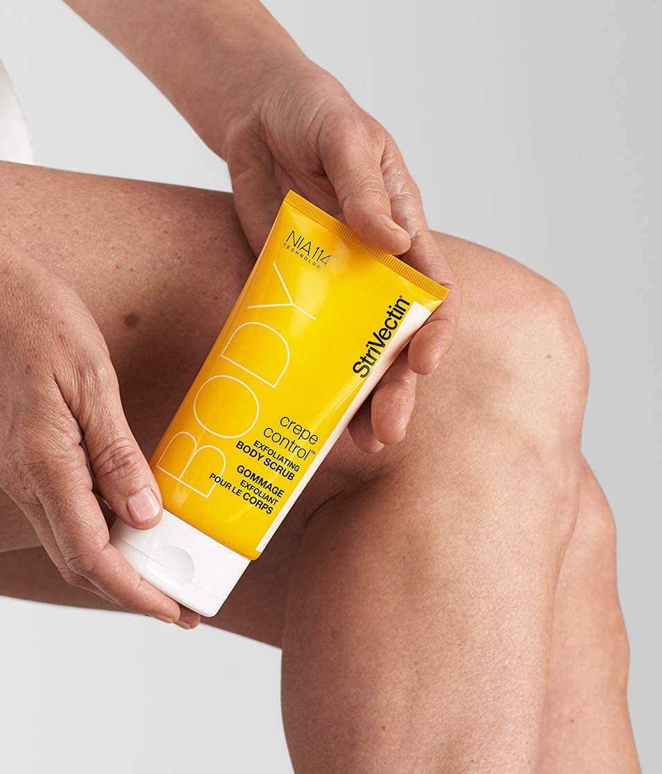 StriVectin Crepe Control, Body & Hand Cream and Exfoliating Scrub with Advanced Peptides for Firming, Hydration and Smoo