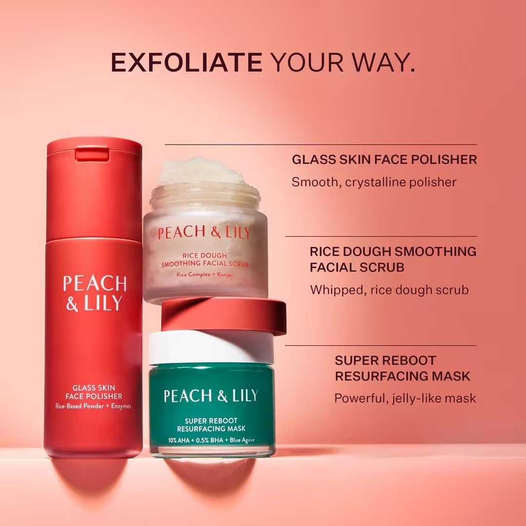 Peach Lily Glass Skin Face Polisher - Premium Selection Official Imagery - 7