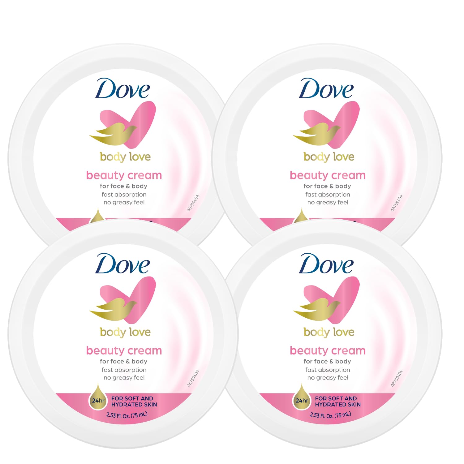Dove Nourishing Body Care, Face, Hand, and Body Beauty Cream for - Product Imagery
