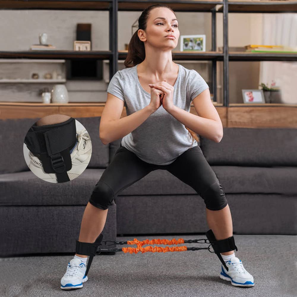 Kvittra Adjustable Speed Training Hurdles Fitness & Speed Training Equipment with Agility Ladder - Plyometric Fitness & 