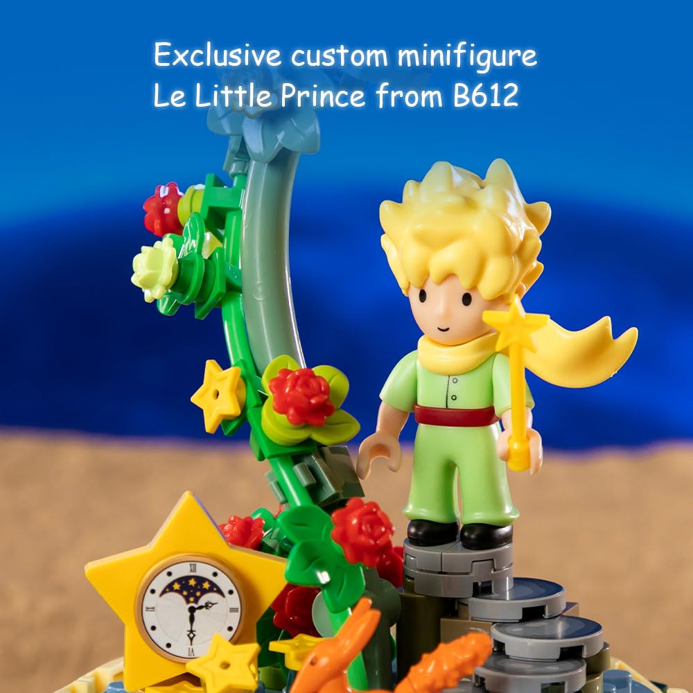 PANTASY Le Petit Prince Starlight Lamp Building Set for Adults – full view