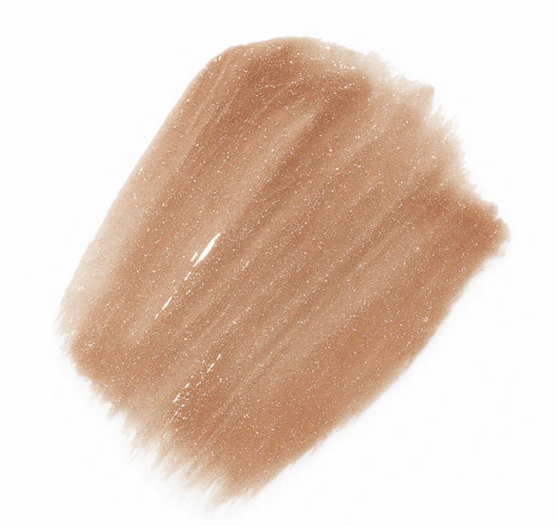 Formless Beauty by Jenny McCarthy Euphoria Lip Gloss, Chestnut-Brown – close-up detail in Chestnut-Brown