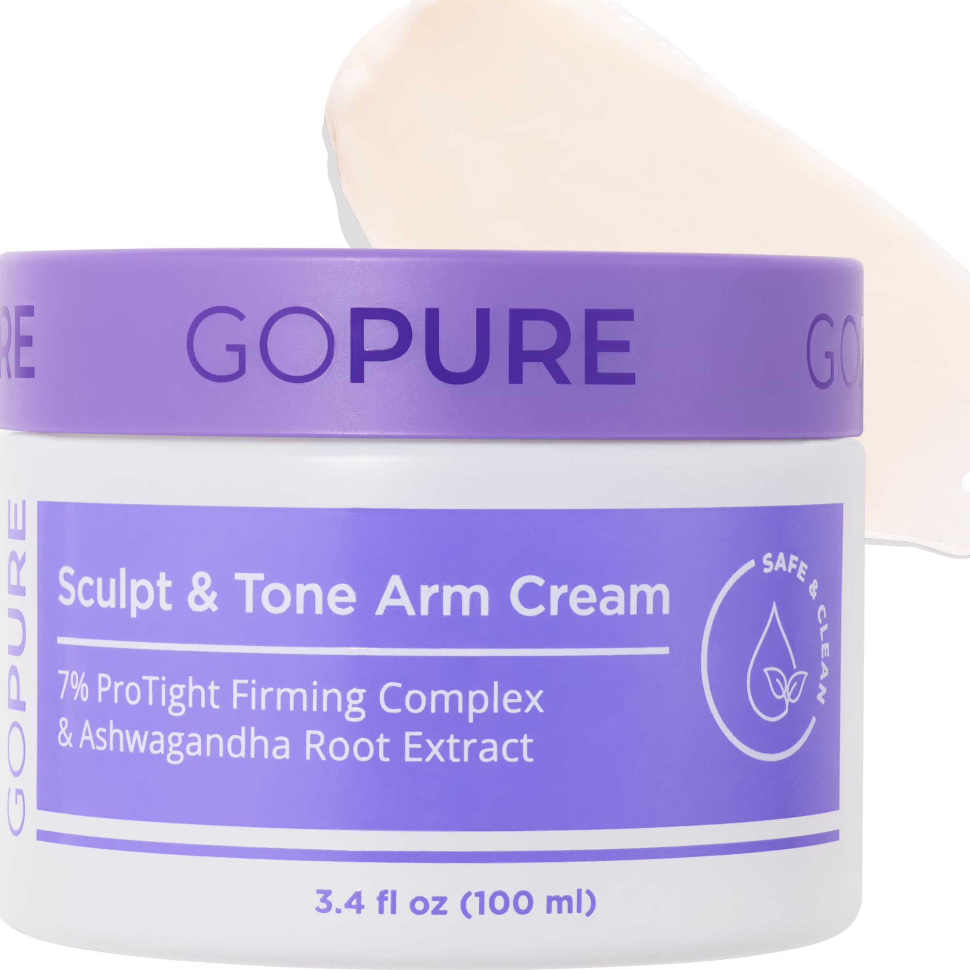 goPure Sculpt & Tone Arm Cream - Firming & Tightening Cream - - Product Imagery