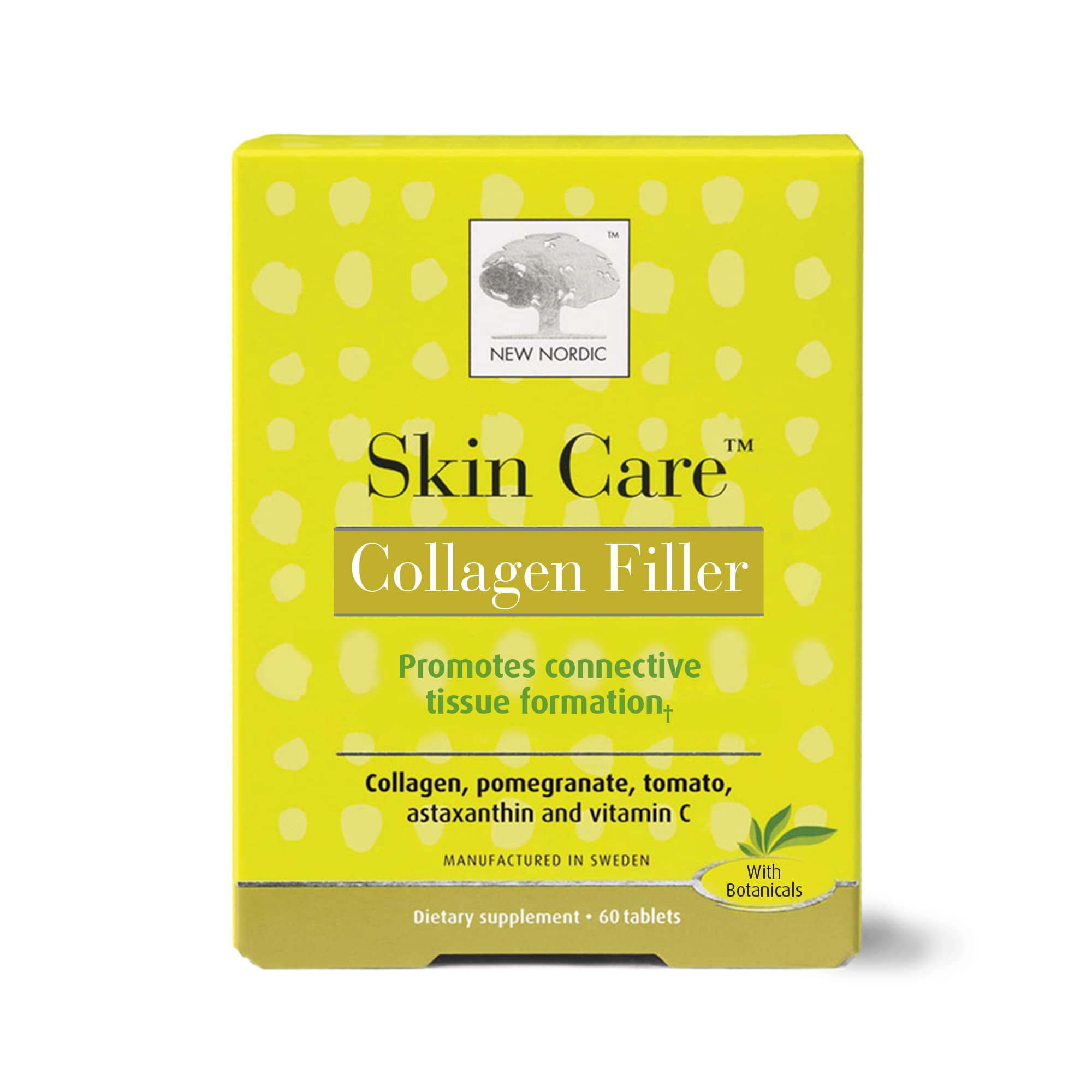 NEW NORDIC Skin Care, Collagen Filler Tablets, Marine Collagen - Product Imagery