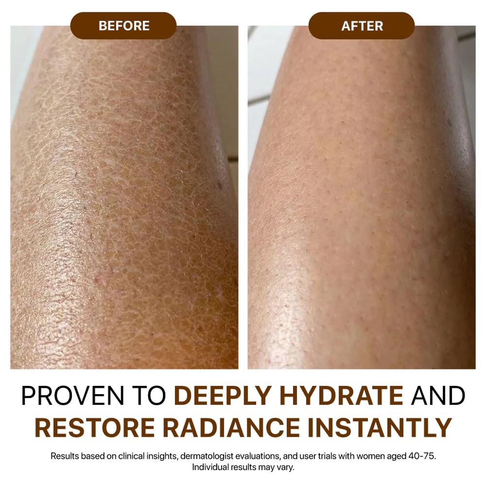 GODA Silk Body Oil for women, 4oz, firming and anti-aging moisturizer with a smooth, luxurious texture for glowing skin.