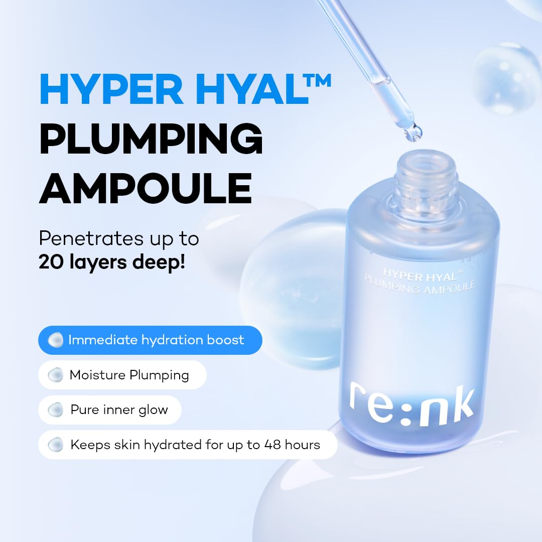 re nk Hyper Hyal Plumping Skincare Set 3 Step Hydrating - Re: NK Official Imagery - 2