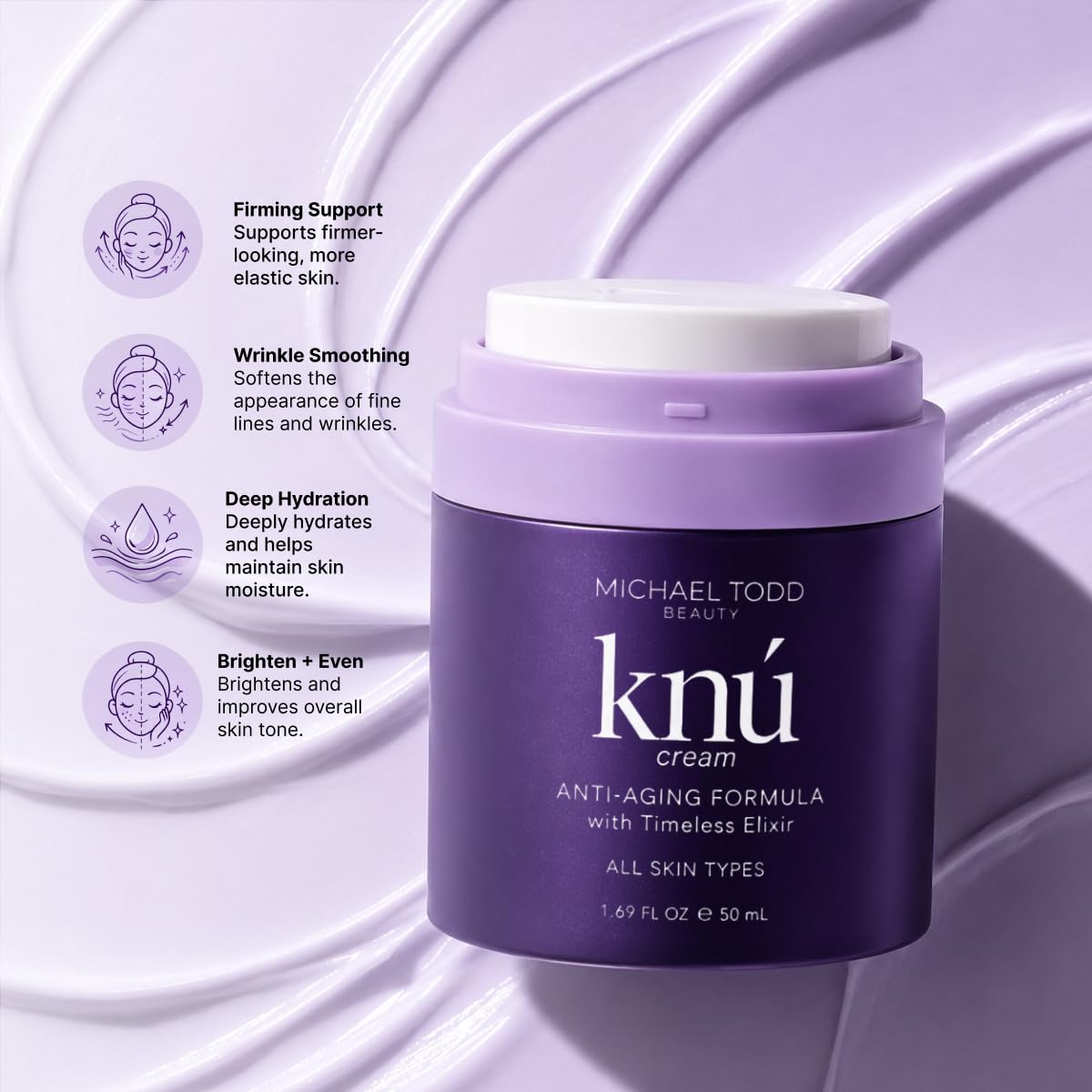 MICHAEL TODD Beauty KNU Cream - Face Lifting, Brightening & Tightening – alternate angle