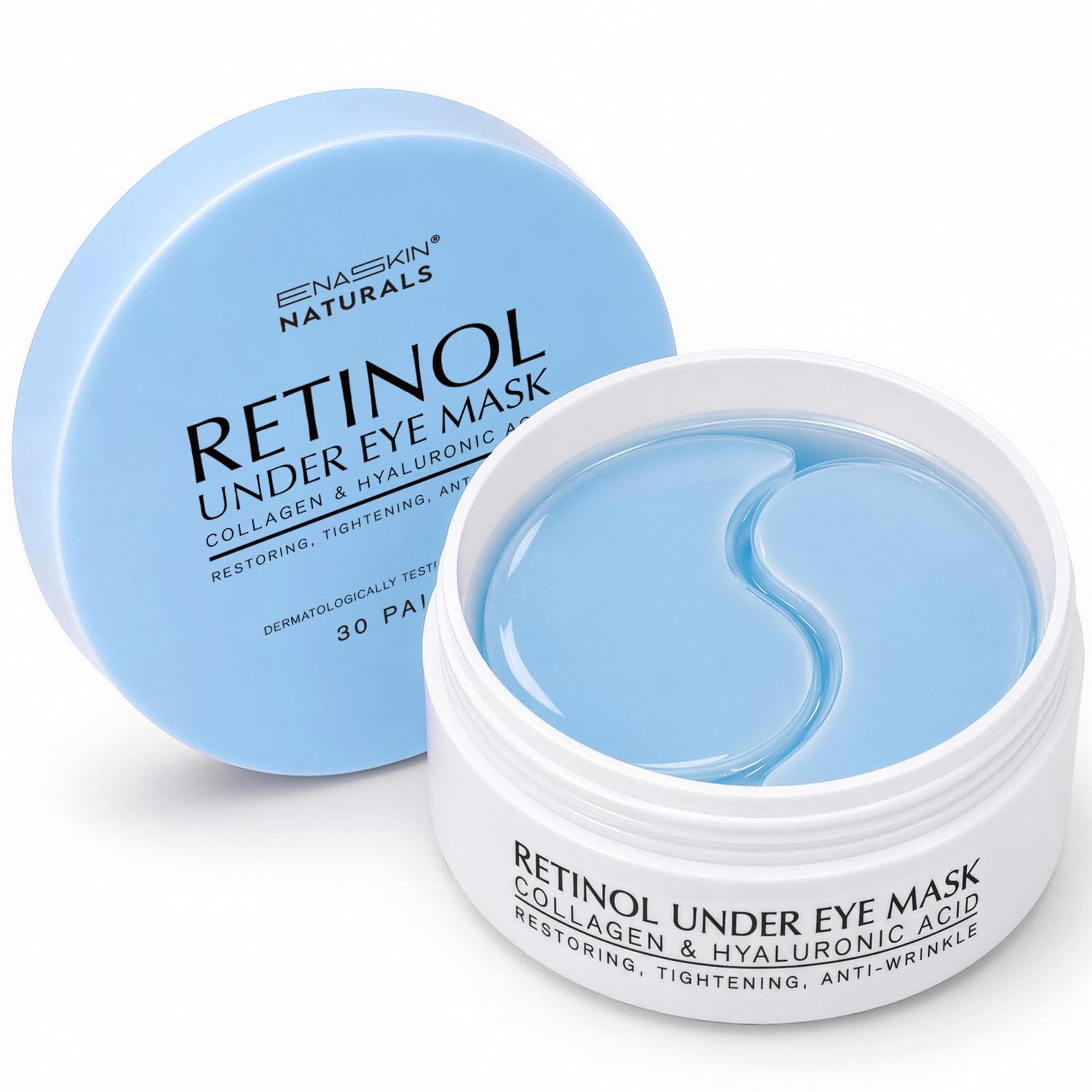 Enaskin Naturals Under Eye Patches for Puffy Eyes & Dark Circles - Product Imagery