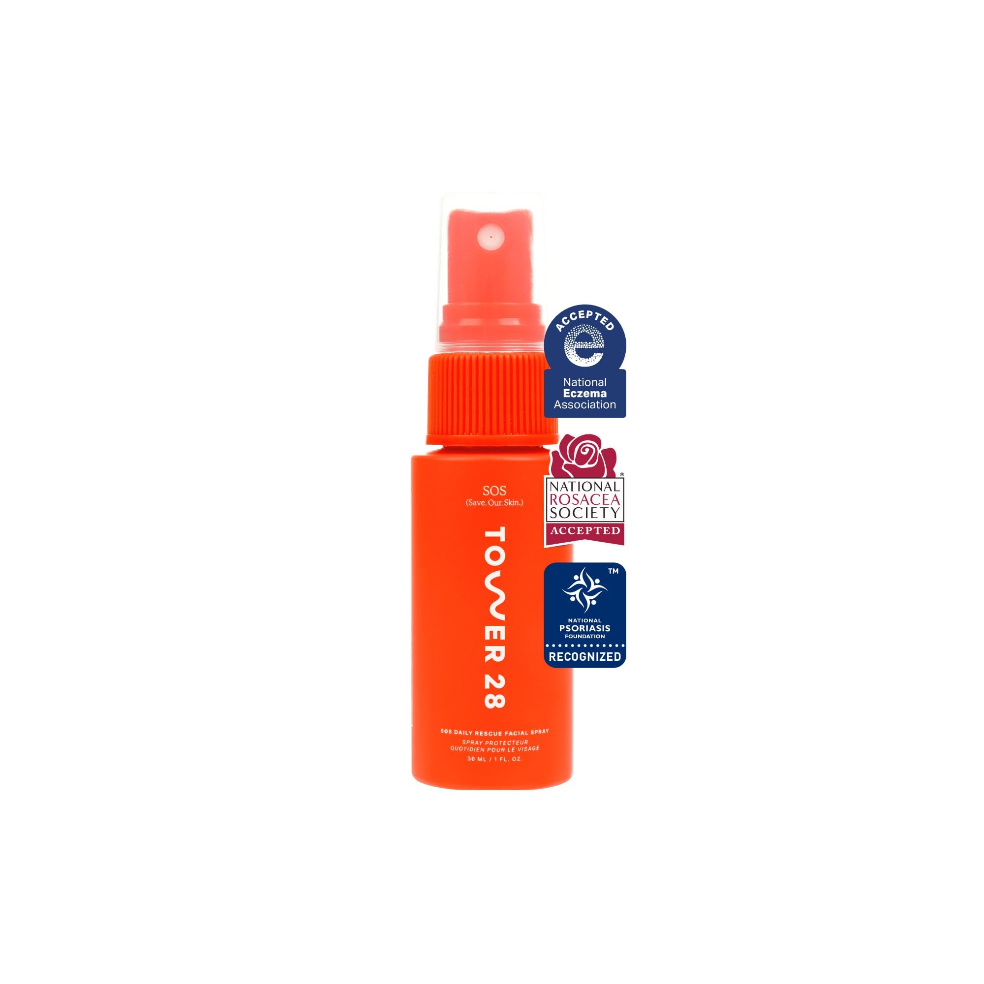 Tower 28 SOS Daily Rescue Soothing Hypochlorous Acid Spray for - Product Imagery