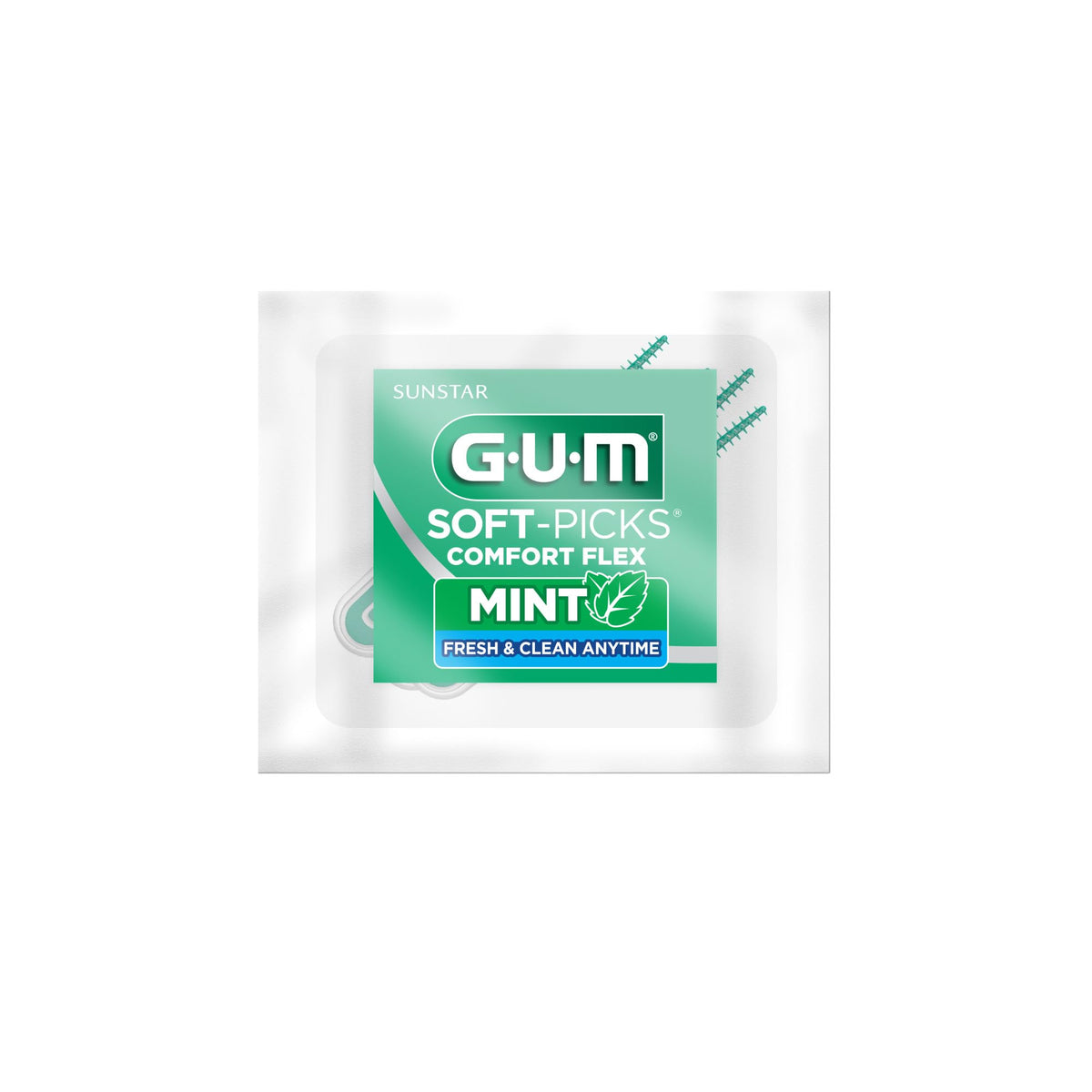 GUM Soft Picks Comfort Flex Mint Interdental Picks 670 - GUM Official Imagery - 5