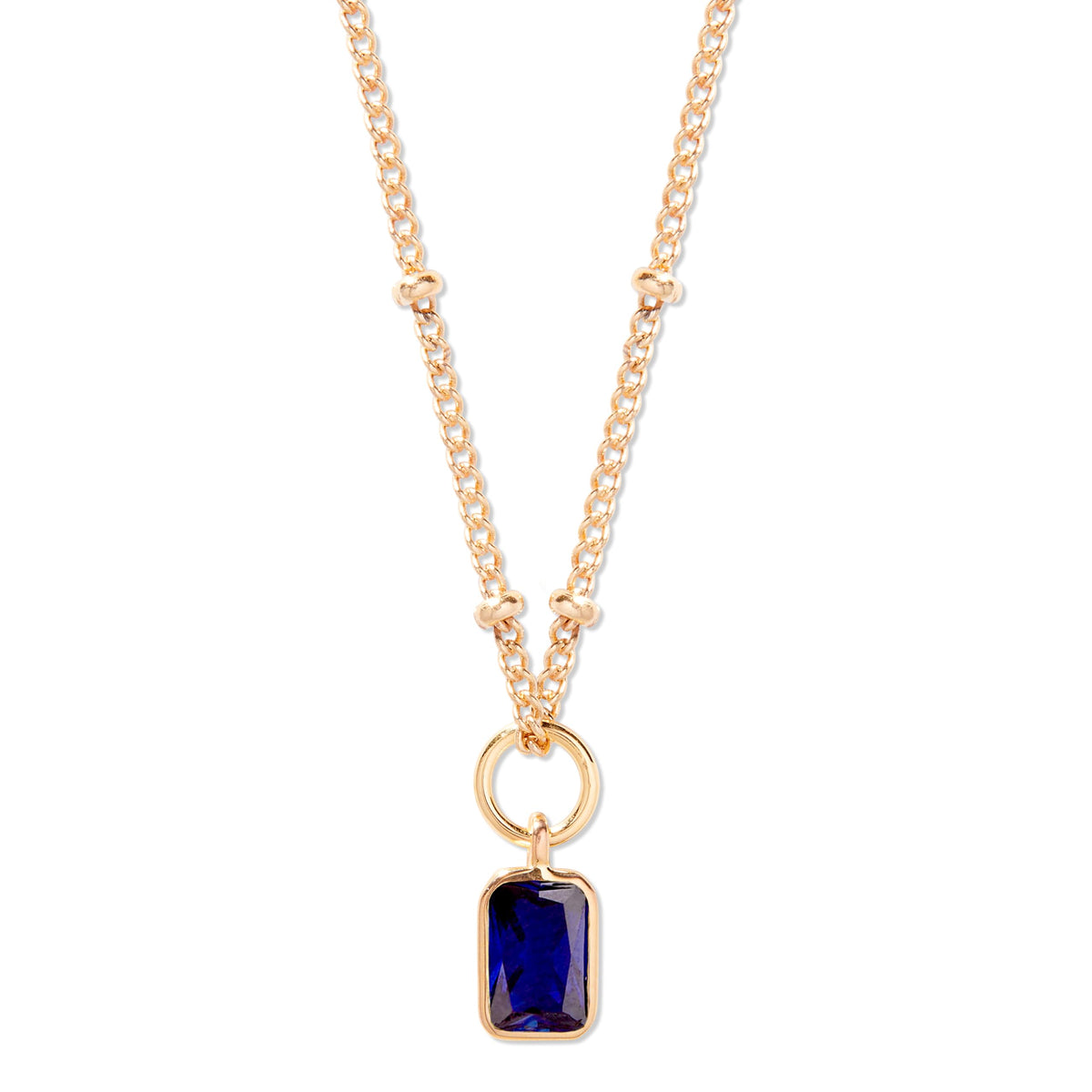 Brook & York Mackenzie Birthstone Necklace - Gifts for Mom – product photo (Pendant Necklaces)