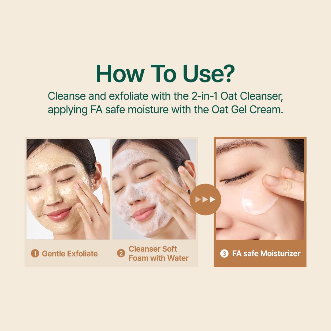 PURITO Oat Velvet Duo Set for Sensitive Skin, 8.45 fl.oz – alternate angle