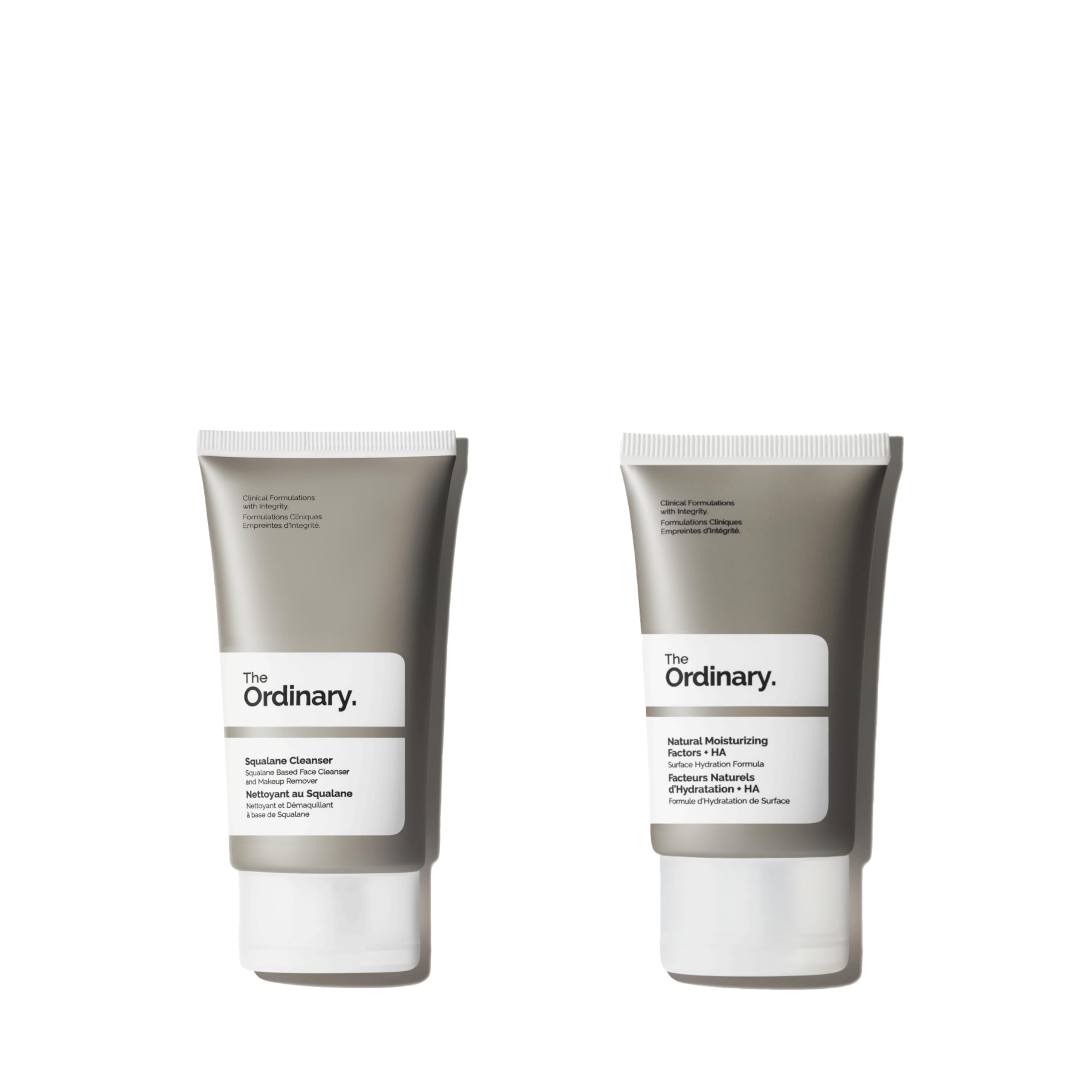 The Ordinary Skincare Essentials Travel Set: Squalane Cleanser & - Product Imagery