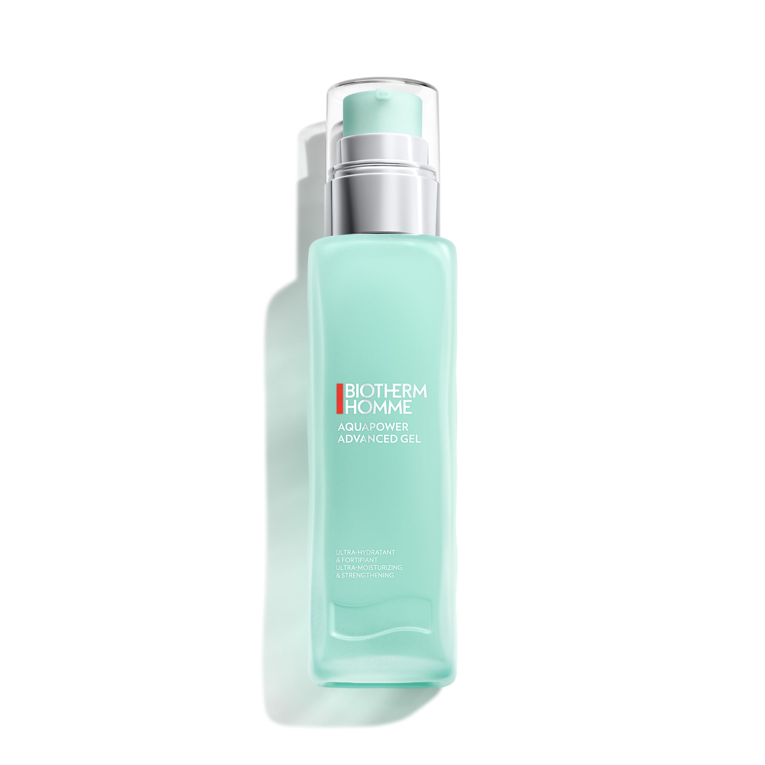 Biotherm Aquapower Advanced Gel moisturizer for men, lightweight water-gel with biotech plankton for 48-hour hydration.
