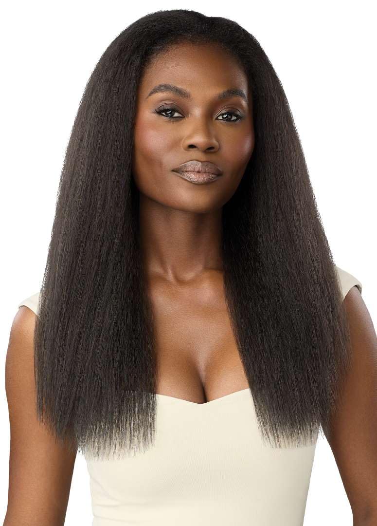 Outre Quick Weave - Driselle (OFF BLACK 1B) – close-up detail in OFF BLACK 1B