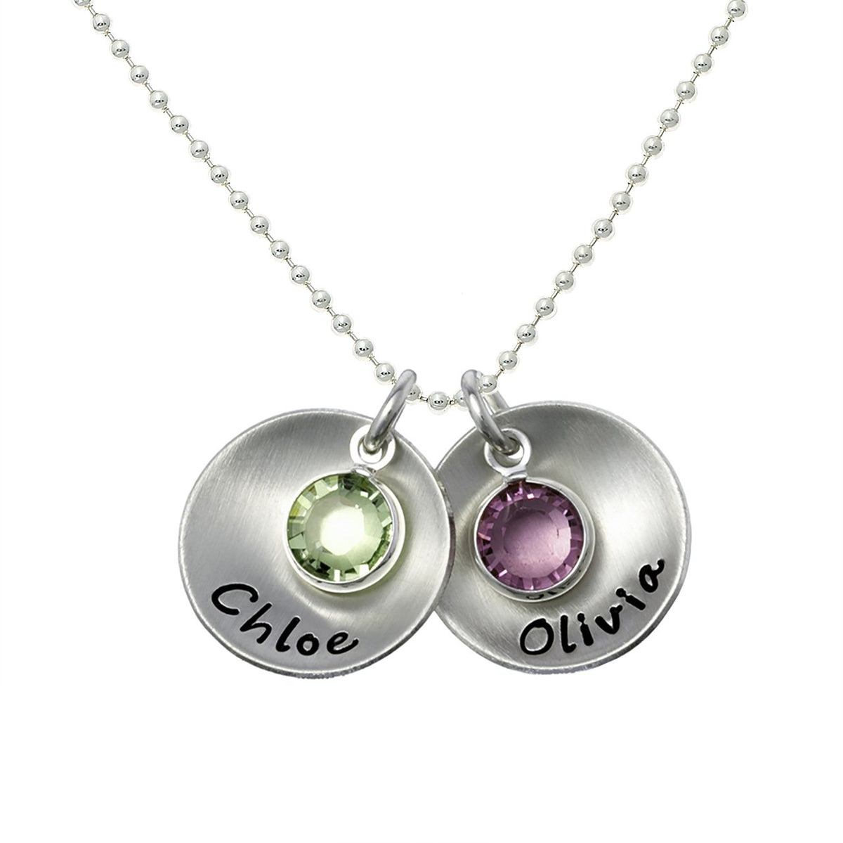 AJ s Collection Take Two Round Personalized Silver - AJ's Collection Official Imagery - 2