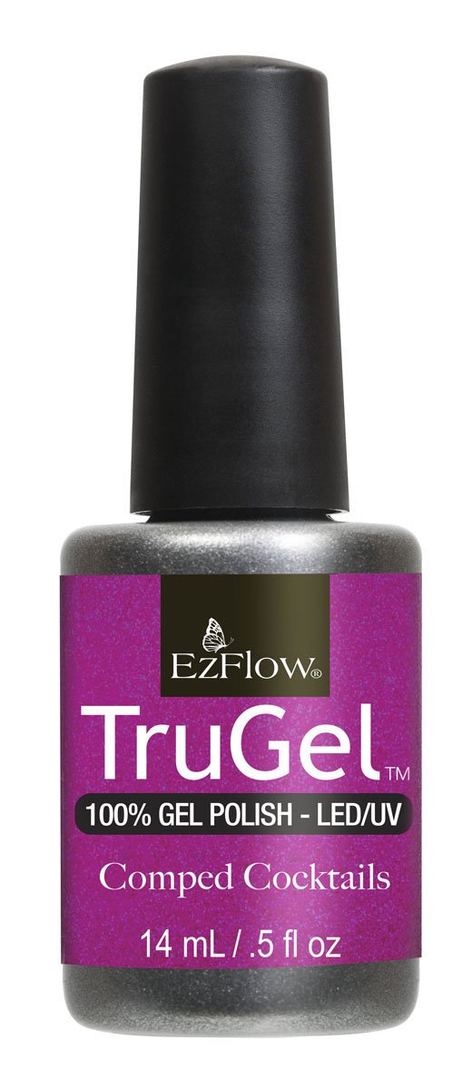 EZ FLOW Trugel Led/UV Gel Polish Jet-Set Ready Colllection, - Product Imagery