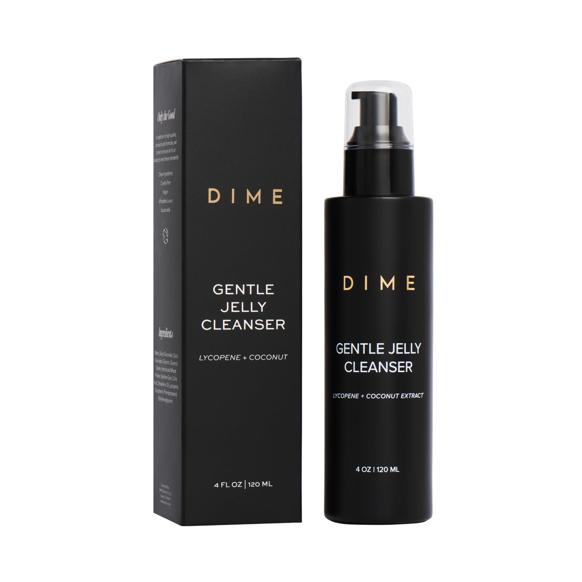 DIME Beauty Gentle Jelly Cleanser - Non-Foaming Gel Wash, 4 oz - Product Imagery