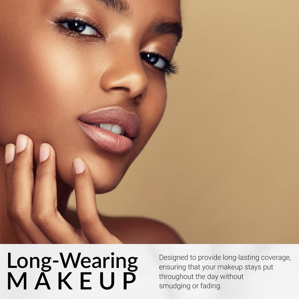 Cream To Powder Foundation by Flori Roberts, Full Coverage – back view and specifications