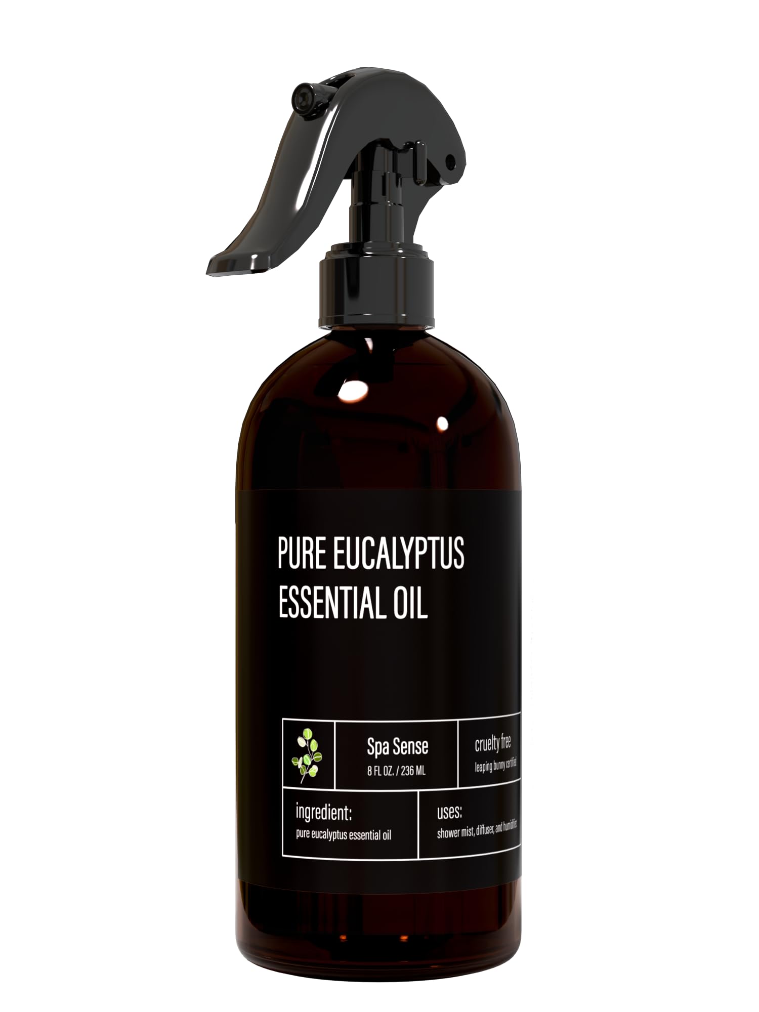 Spa Sense Pure Eucalyptus Oil Shower Mist – 8 oz