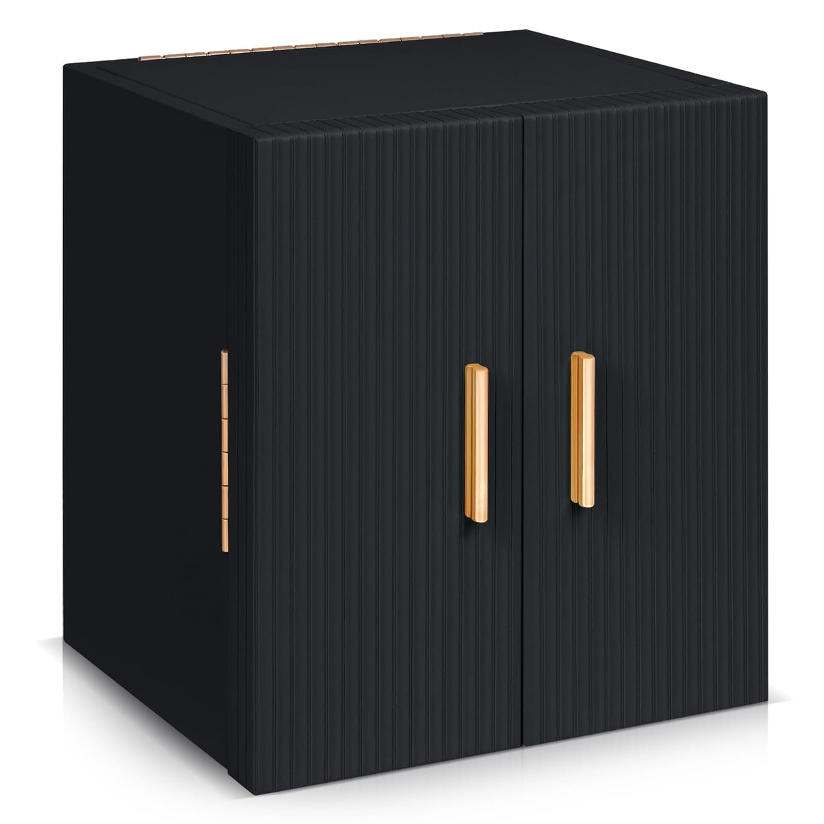 Dajasan Large Jewelry Box for Women, Jewelry Organizer Box with 3 Drawers, Jewelry Storage Organizer with Mirror for Nec