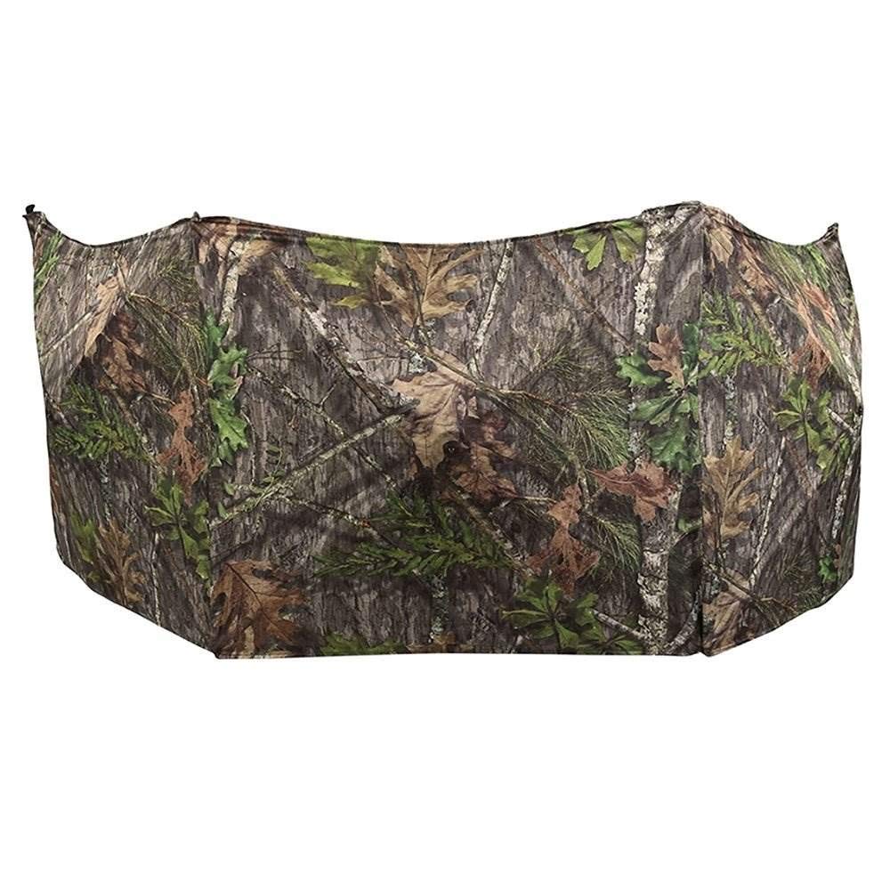 Ameristep Throwdown Ground 3D Leafy Die-Cut Camo Ultra-Compact Easy-Setup Three-Panel Low-Noise Run-and-Gun 2-Person Hun