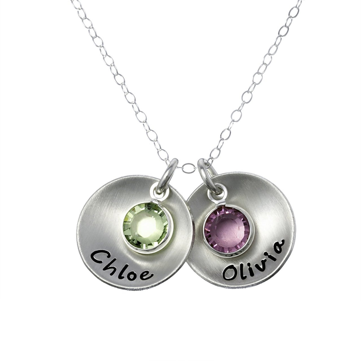 AJ s Collection Take Two Round Personalized Silver - AJ's Collection Official Imagery - 6