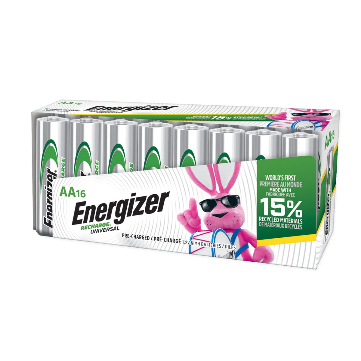 Energizer Rechargeable AA Batteries Recharge Universal - Energizer Official Imagery - 3