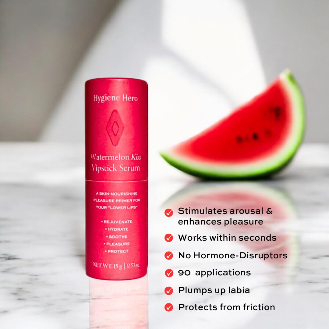 Hygiene Hero Vipstick Serum - 0.53 oz | Flavor: Watermelon Kiss