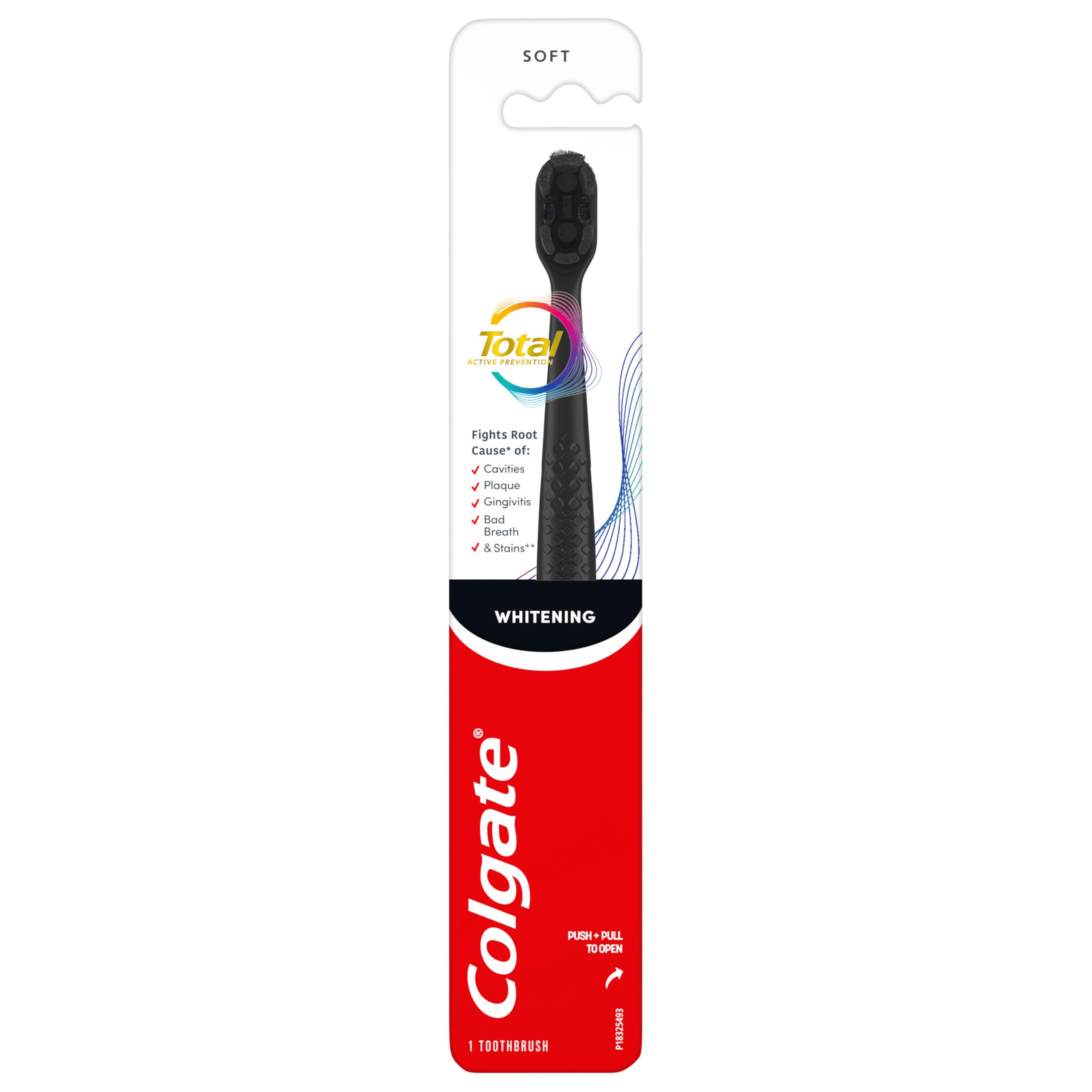 Colgate Total Active Prevention Soft Bristle Whitening - Product Imagery