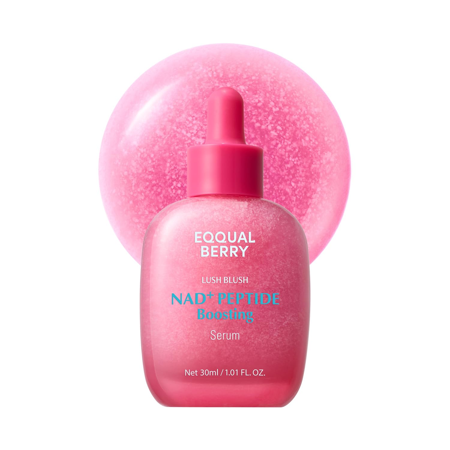 EQQUALBERRY NAD+ Peptide Boosting Serum | 14 Peptide Serum for - Product Imagery