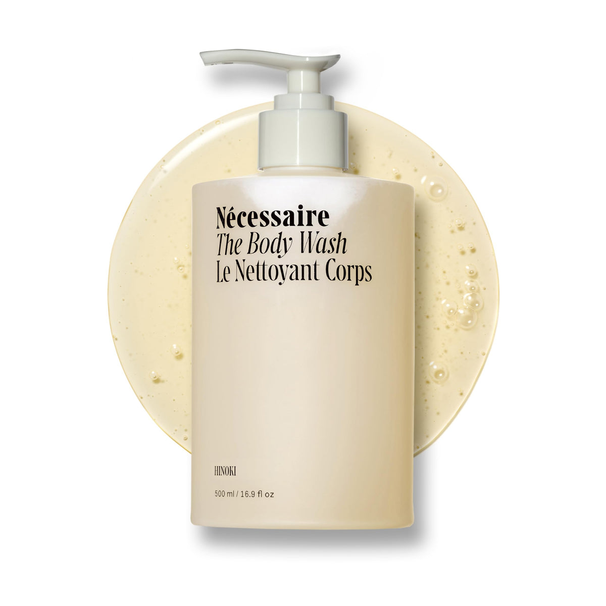 N&eacute;cessaire The Body Wash Hinoki. Multi-Oil Niacinamide Shower Gel For Sensitive Skin – product photo (Body Washes