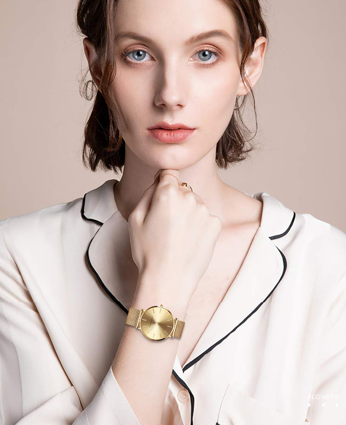 Asdppe Women Watches Minimalist Fashion Quartz Wrist Watch Party Dress Bracelet Watch for Ladies with Stainless Steel Me