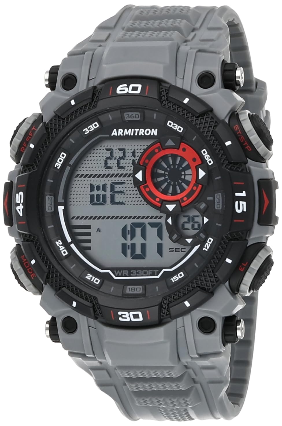Armitron Sport Men's Digital Chronograph Resin Strap Watch, 40/8397 – product photo (Wrist Watches)