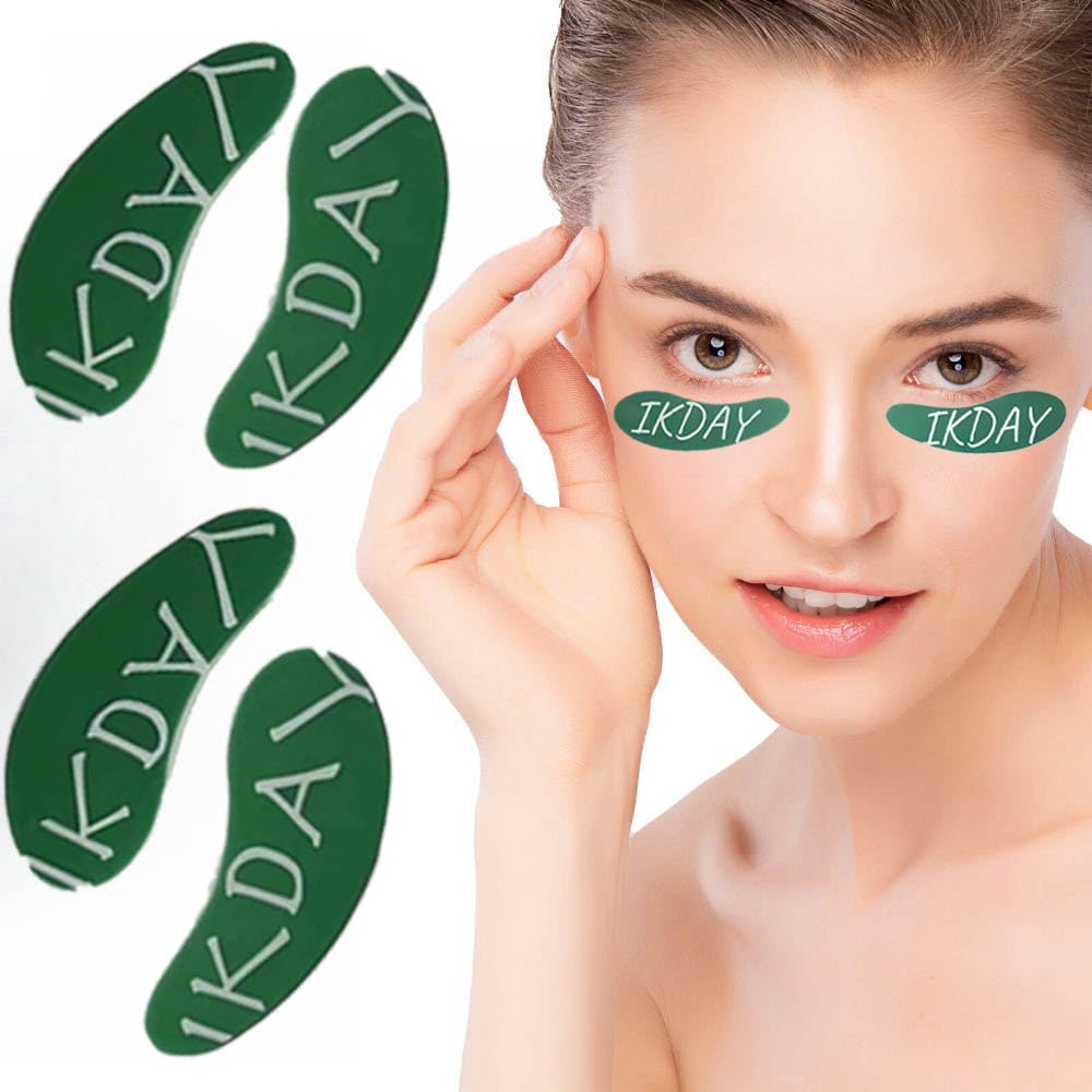 IKDAY Reusable Under Eye Patches | Forever Eye Mask Reusable Eye Gel Pads | Silicone Eye Patches for Wrinkles &Puffy Eye