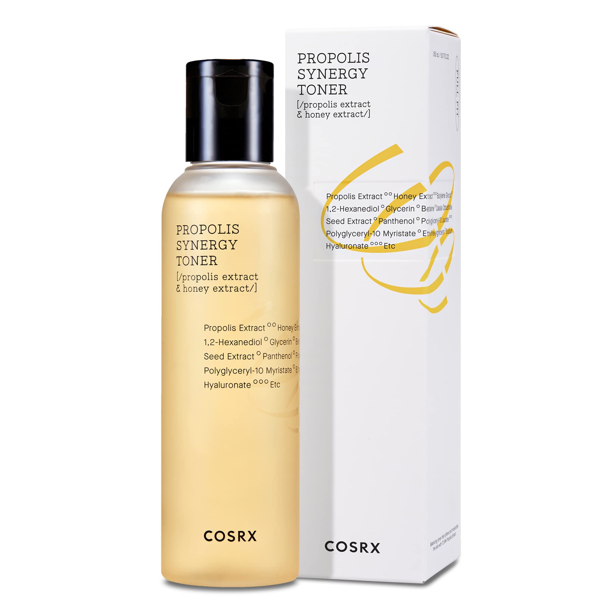 COSRX 72% Propolis Honey Toner, 3x Increase In Moisture Level, 9.46 fl.oz