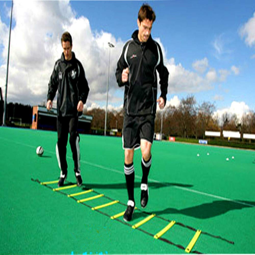 XINXIANG Agility Ladder, Speed Training, Soccer Agility Speed Training Equipment, 20ft Agility Ladder, 6 Soccer Cones, R
