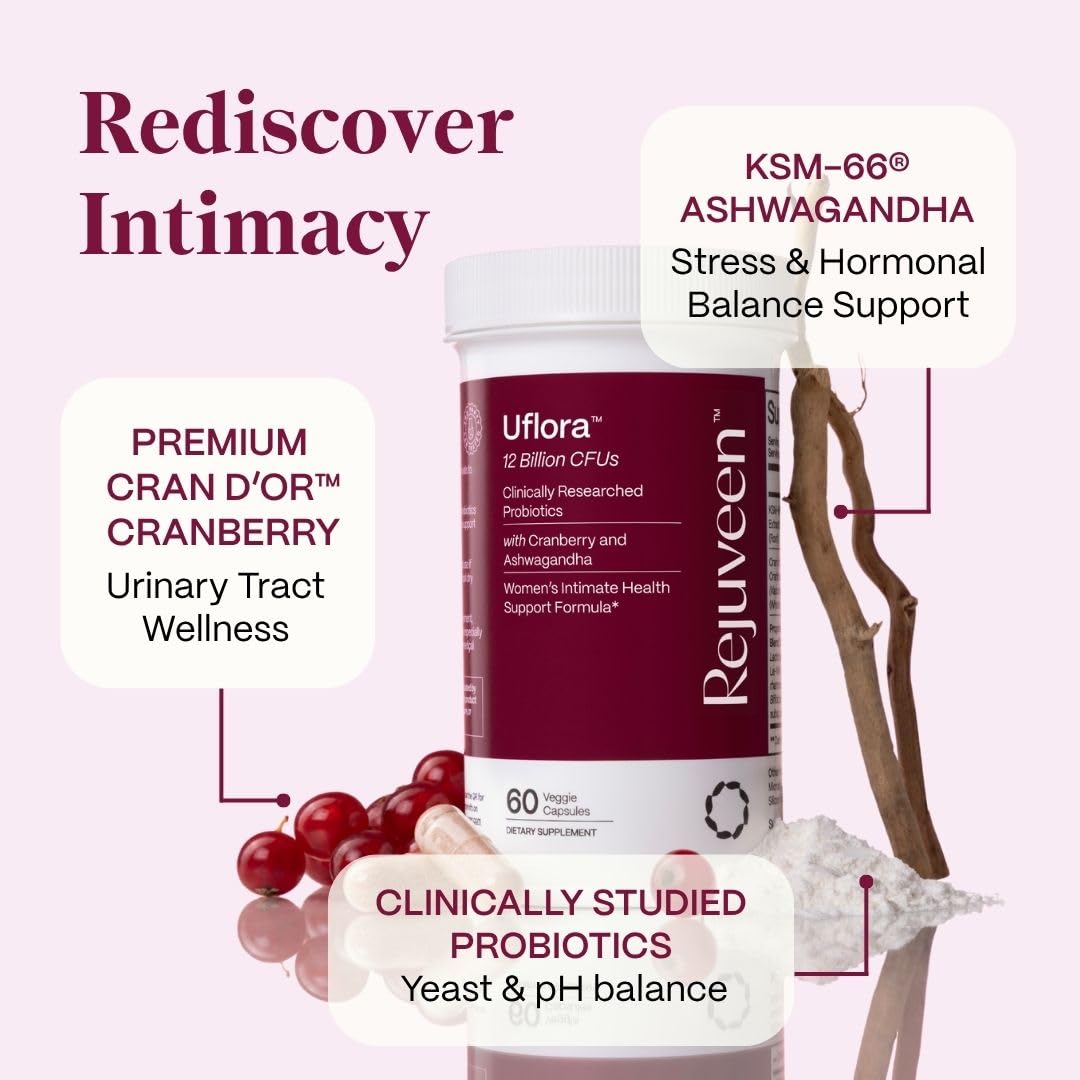 Uflora Vaginal Probiotics - Rejuveen Official Imagery - 5