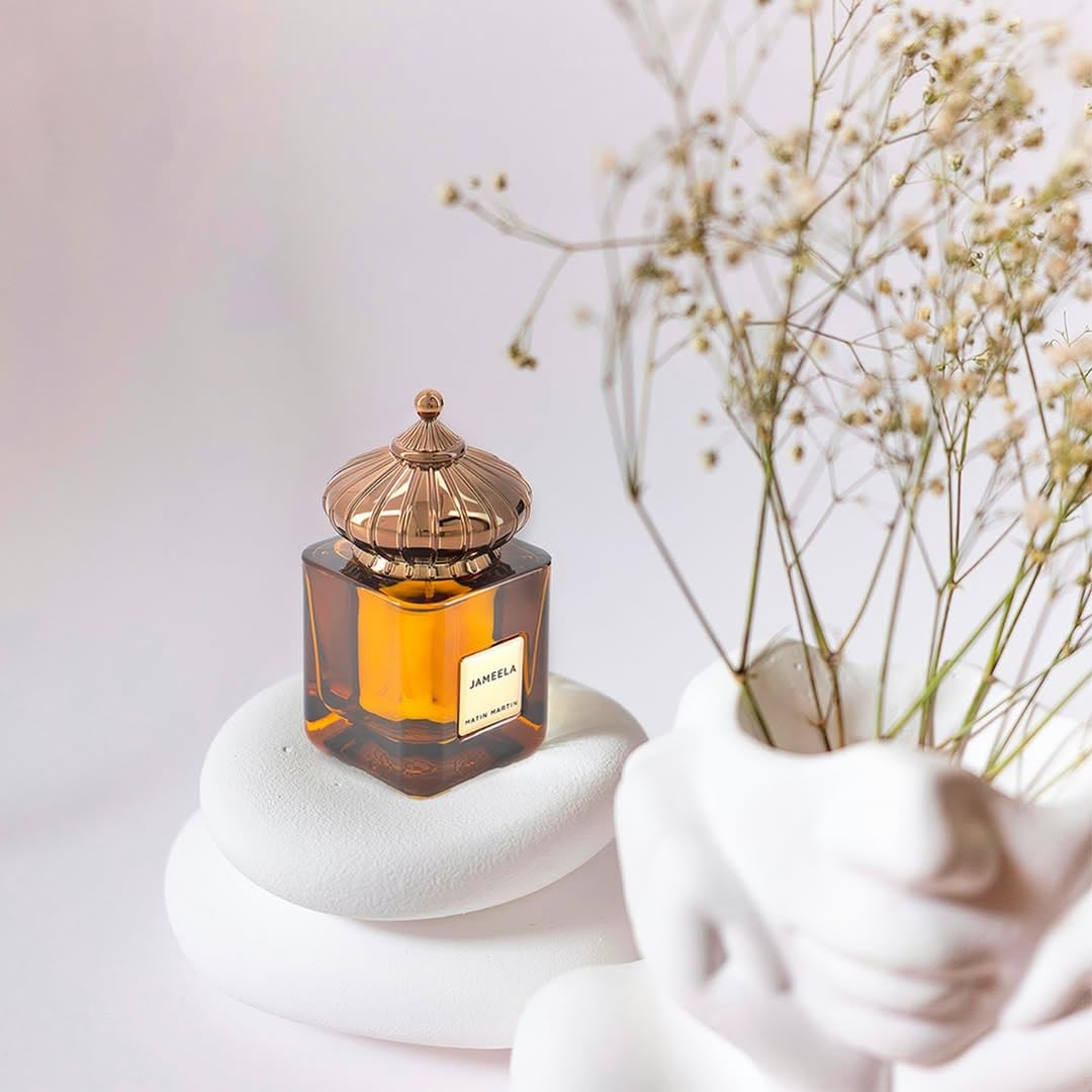 Matin Martin Jameela - Luxury Arabian Perfume for Women - Floral Fragrance with Notes of Vanilla, Bergamot, Jasmine, Ced