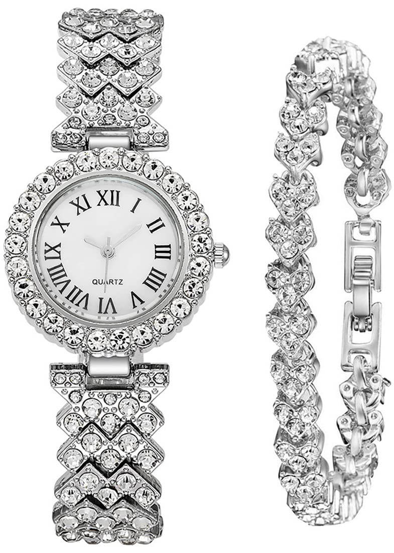 BESTKANG Women Diamond Watchs Luxury Fashion Ladies Bangle Bracelet Set Wrist Watch Female Dress Watch