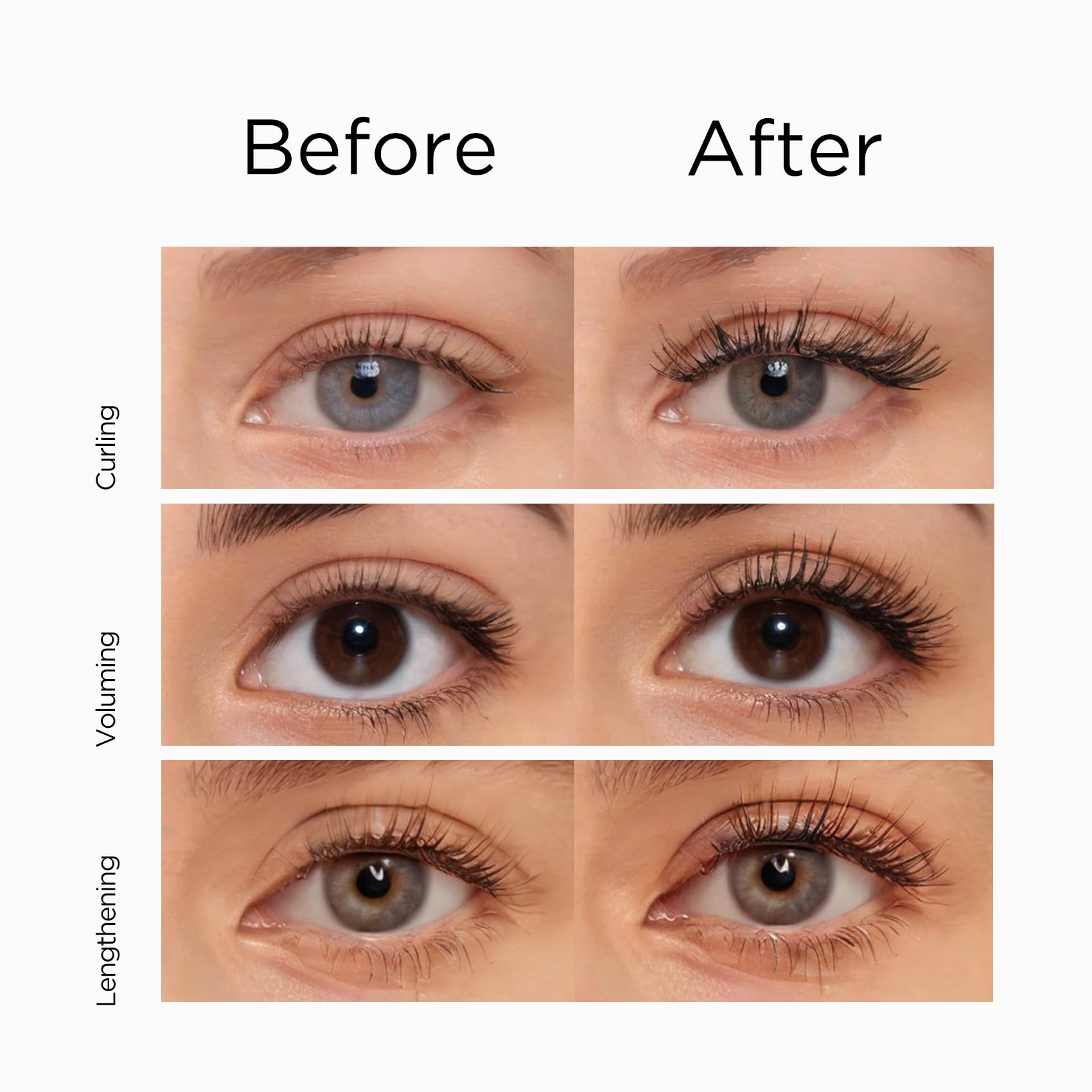 Lord & Berry Boost Treatment Mascara with lifting and lengthening formula, displaying a black mascara wand and tube.