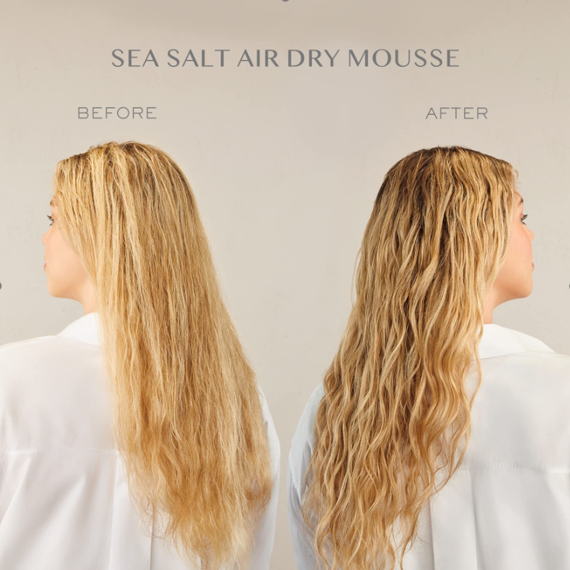 Kristin Ess The One Signature Set with sulfate-free clarifying shampoo, hydrating conditioner, sea salt spray, and volumizing mousse for wavy hair