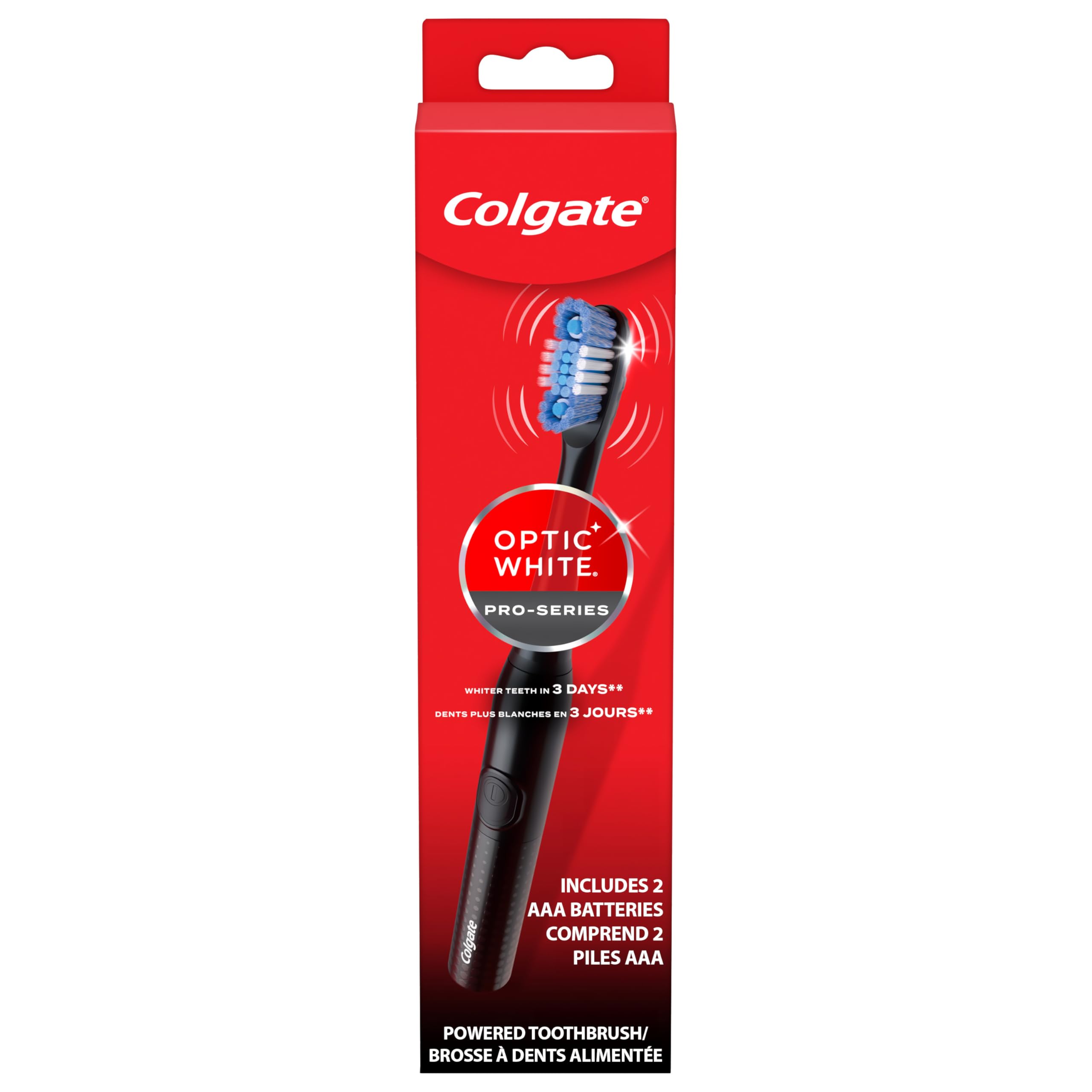 Colgate Optic White Pro-Series Battery Operated Electric - Product Imagery