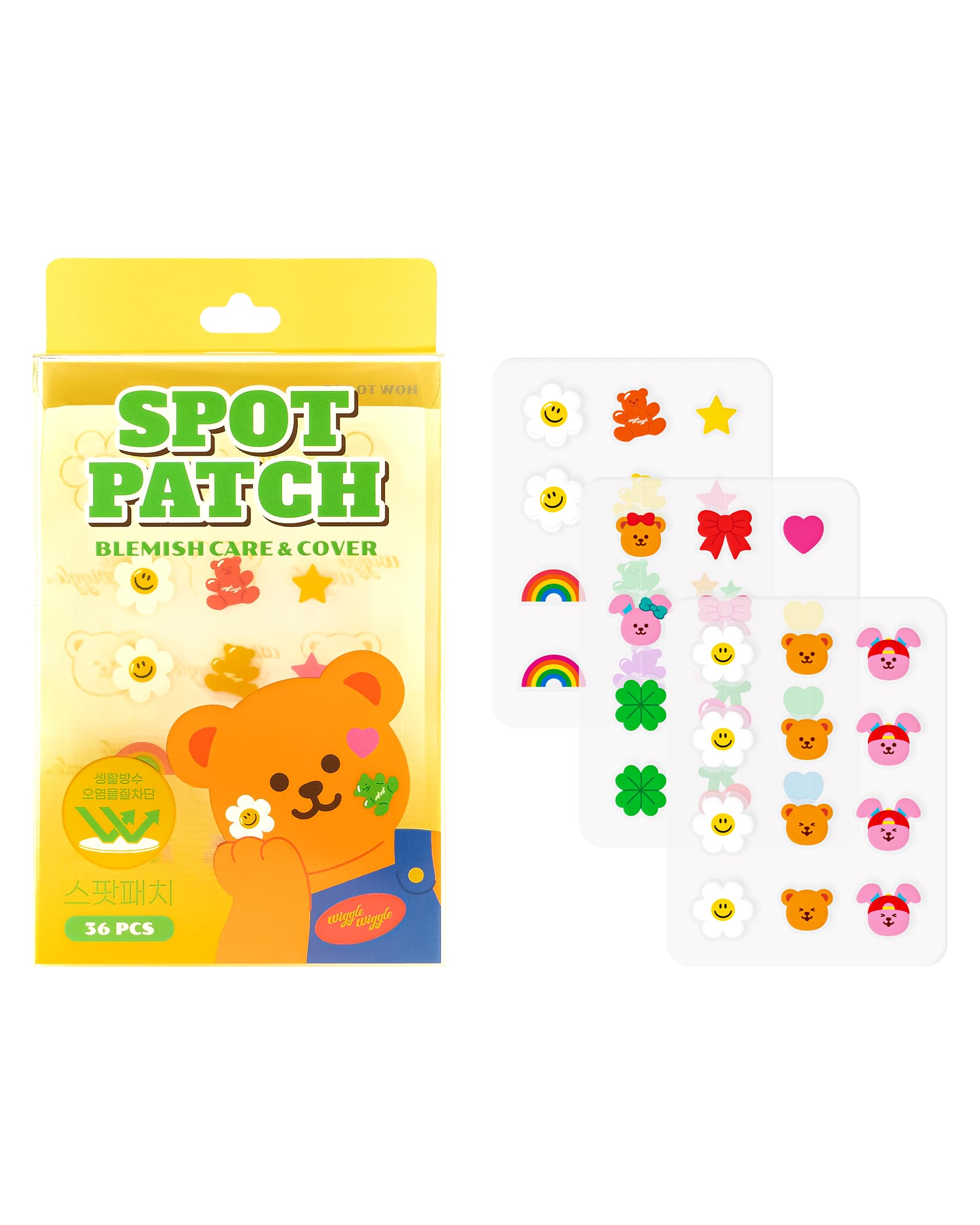wiggle wiggle Spot Patch - Wiggle Freinds - Product Imagery