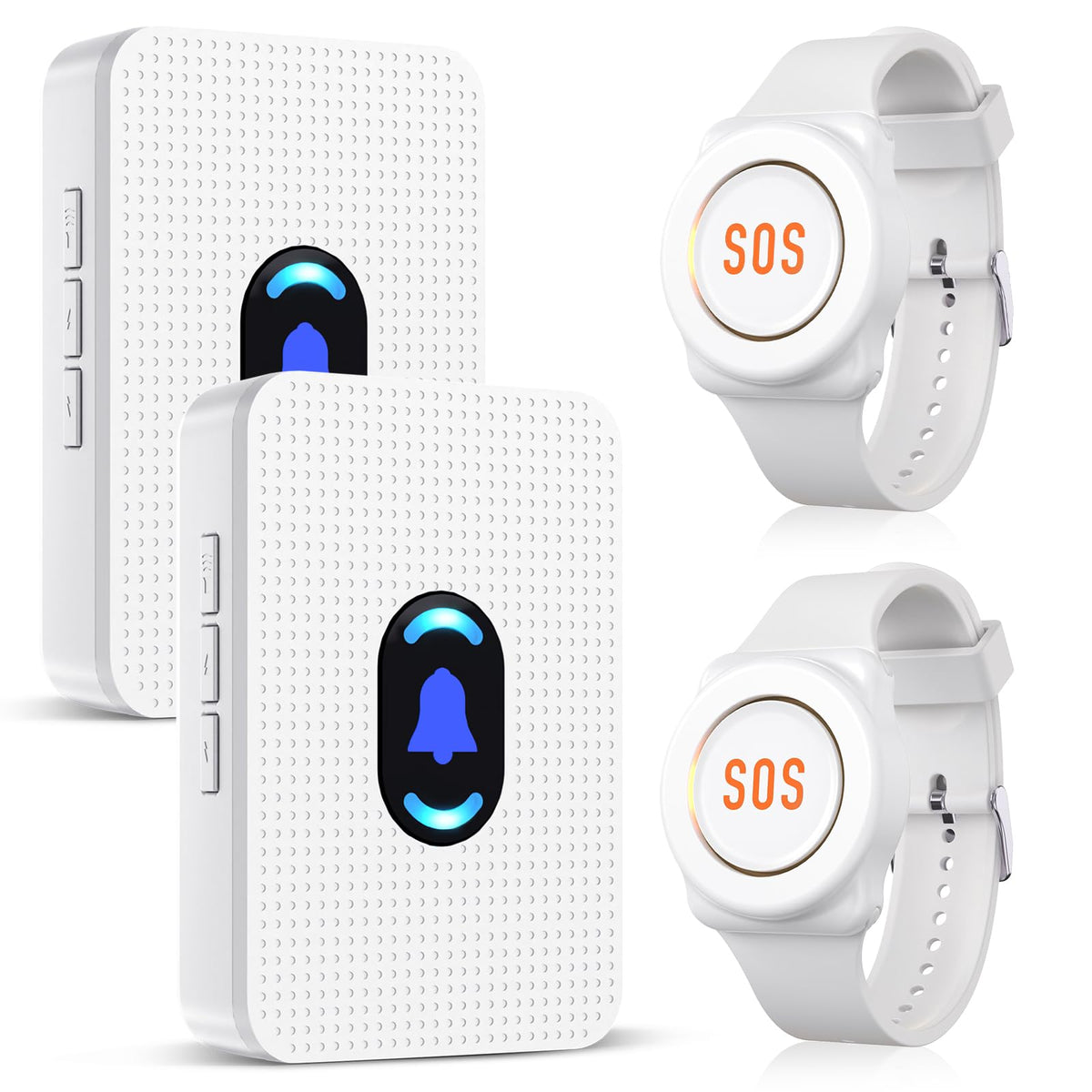 Daytech Wireless Wrist Pager Caregiver Call Button in Home - Daytech Official Imagery - 1
