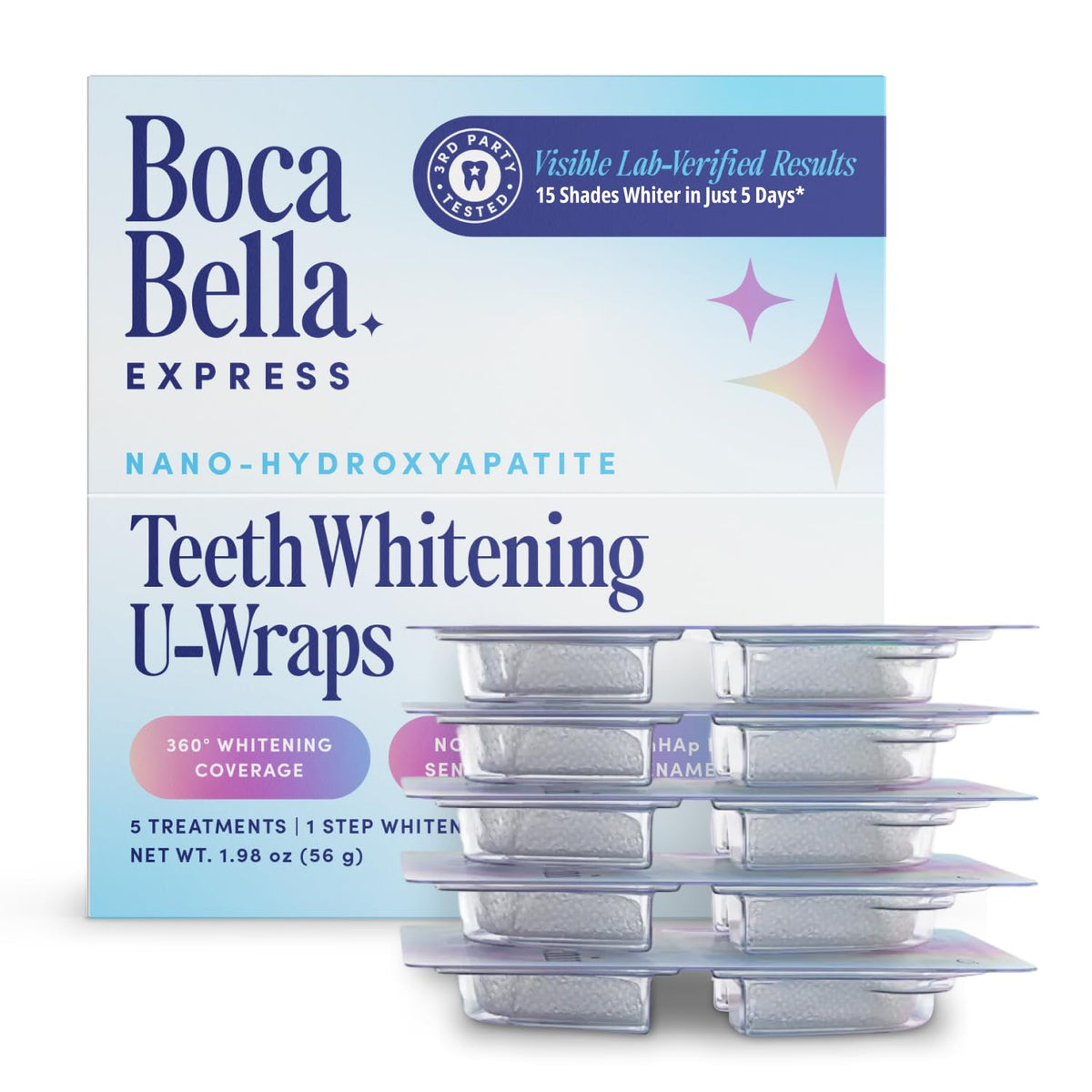 Teeth Whitening U Wraps - Boca Bella Official Imagery - 1