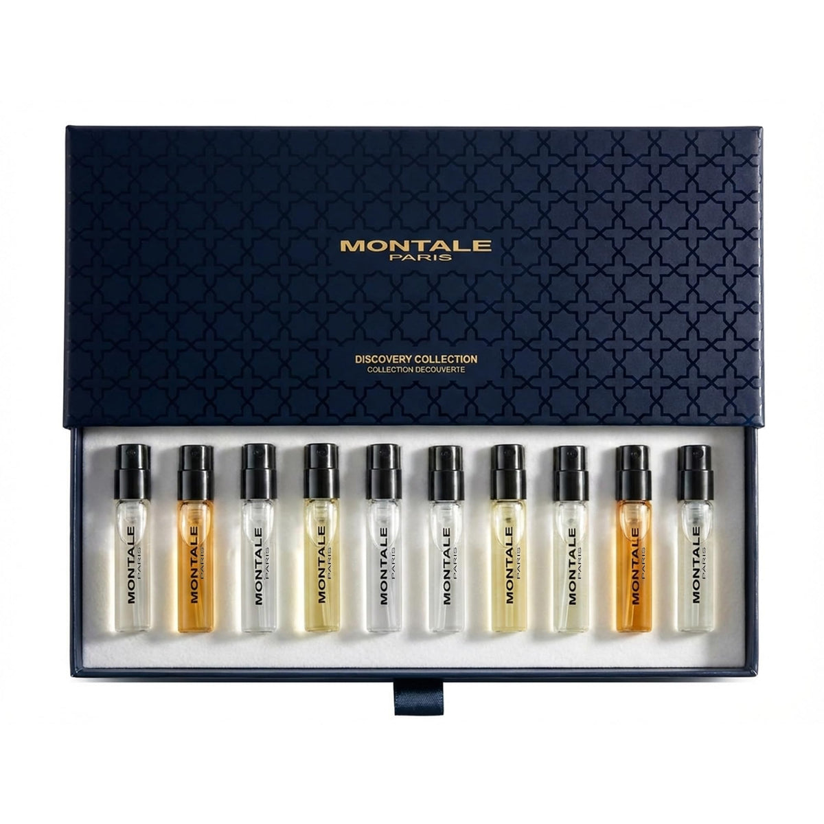 Montale Discovery Set 10 x 2ml – Luxury Discovery Set Featuring Arabians Tonka, Roses Musk, Intense Café, Lucky Candy & 