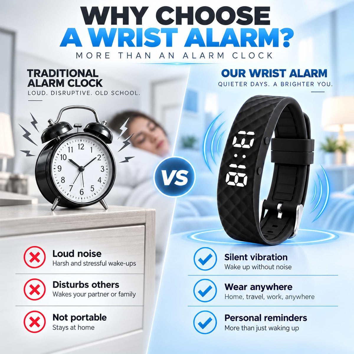 GPQVTVM – Alarm Clocks on display